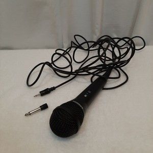 Samson M5 Microphone Mic With Adapter UNTESTED FOR PARTS OR REPAIR